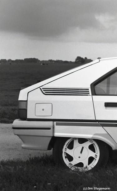 Das Heck vom Citroën BX