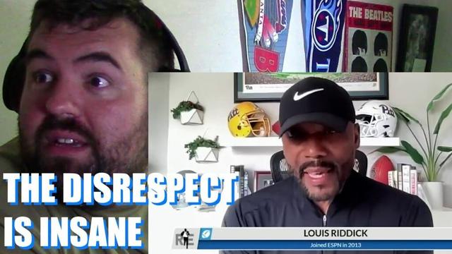 Tennessee Titans is angry watching Louis Riddick comments about Cam Ward (not mad at Louis though)