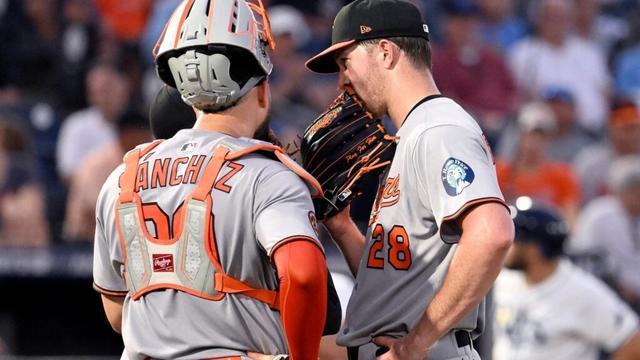 Rays pull off largest comeback in the majors this season, rallying from 8 down to beat Orioles 12-8