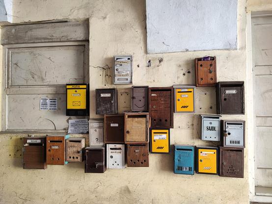 Wooden DIY post boxes