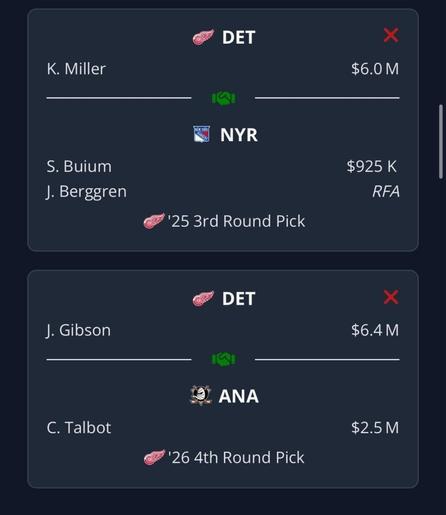 Thoughts on Redwings Offseason plan?