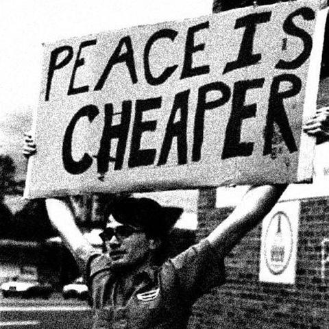 PEACE
Is
CHEAPER🖖