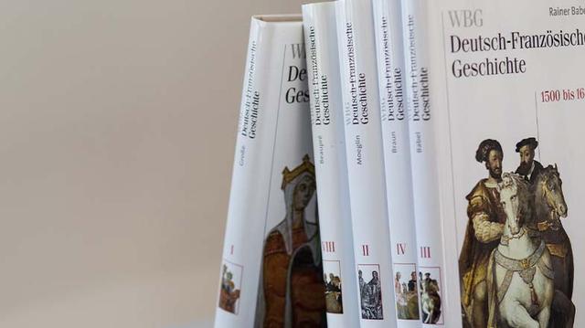 Mehrere Bücher aus der Reihe der "Deutsch-Französischen Geschichte"