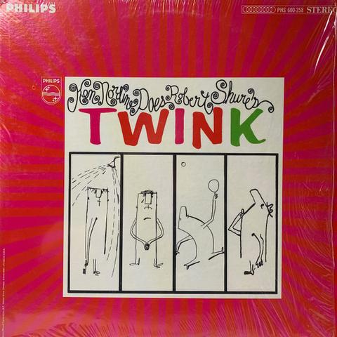 Ken Nordine Does Robert Shure's 'Twink' LP cover