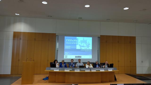 Speakers at the at the first session of the THEuMa Conference.