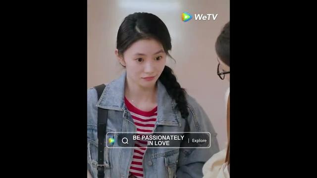 So… is she jealous or nah? 🤭💕 #BePassionatelyInLove #陷入我们的热恋 #LiuHaocun #刘浩存 #WangAnyu #王安宇 #cdrama