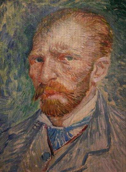 Self portrait by Vincent van Gogh