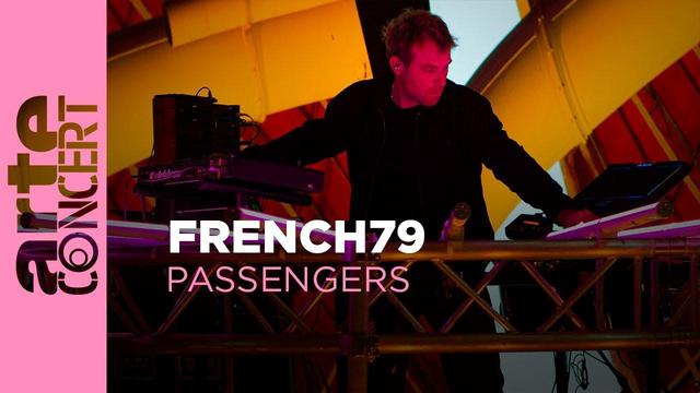 cover of the Arte Concert video featuring French79, playing at the Observatoire de la Côte d’Azur, in 2021