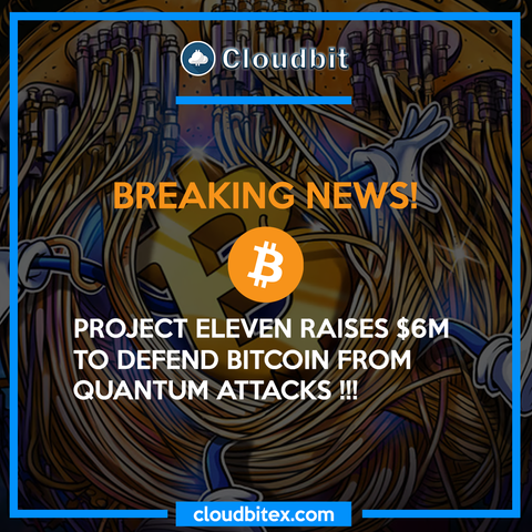 📣 Breaking News: Project Eleven raises $6M to defend Bitcoin from quantum attacks!

The quantum threat to Bitcoin. Classical computers are still king.

Source: https://cointelegraph.com/news/project-eleven-raises-6m-to-defend-bitcoin-from-quantum-attacks

🔔 Turn on post notifications

#bitcoin #bitcoincore #cryptocurrency #cryptography #developers #web3 #defi #quantumcomputing