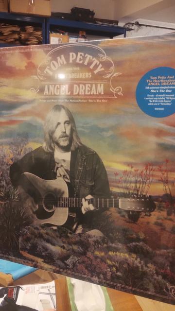Cover to Tom Petty's vinyl album, Angel Dream