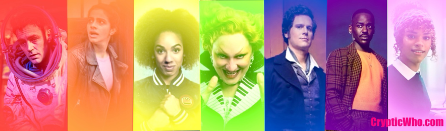 LGBTQIA Who characters in a rainbow
