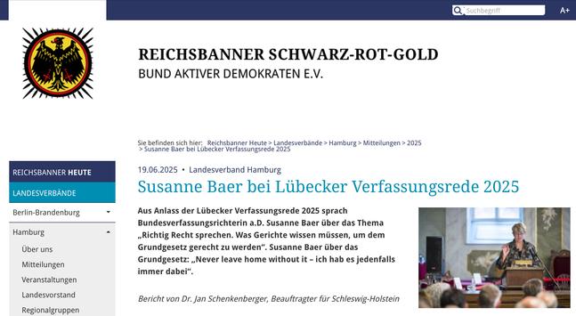 Homepagefoto Reichsbanner