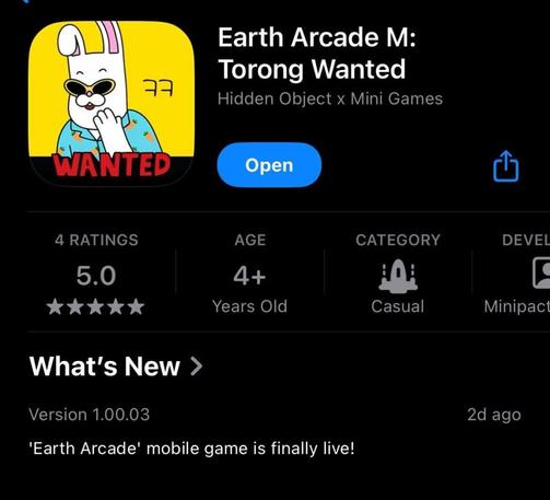 Earth Arcade Mobile Game
