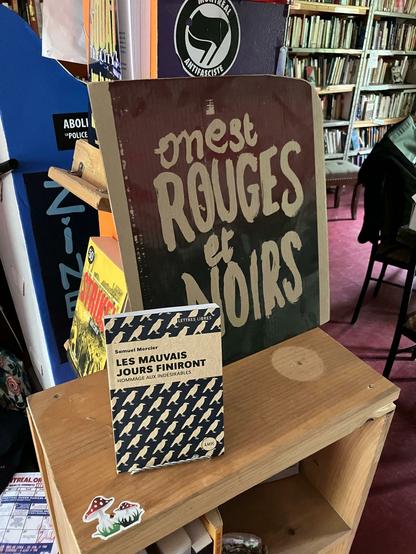 ''Les mauvais jours finiront'' de Samuel Mercier, disponible pour emprunt à DIRA.