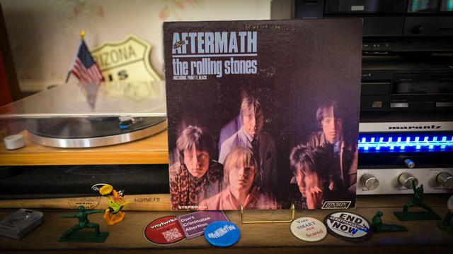 "Aftermath" by The Rolling Stones released in the US in June 1966.