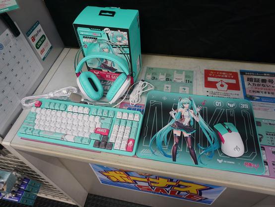 ASUS TUF Gaming×初音ミクコラボのゲーミングデバイスが4製品 - AKIBA PC Hotline!