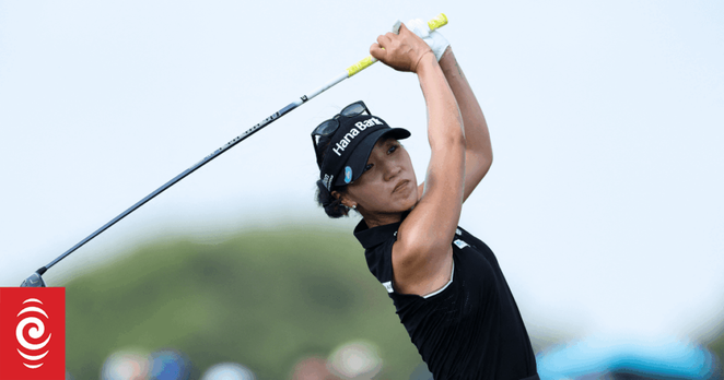 FRISCO, TEXAS - JUNE 19: Lydia Ko of New Zealand hits a tee shot on the sixth hole during the first round of the KPMG Women's PGA Championship 2025 at Fields Ranch East at PGA Frisco on June 19, 2025 in Frisco, Texas.   Sam Hodde/Getty Images/AFP (Photo by Sam Hodde / GETTY IMAGES NORTH AMERICA / Getty Images via AFP)