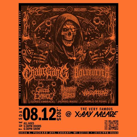 Chain Gang / Boltcutter / Gored Embrace / Horrid Mass / World Of Fear
