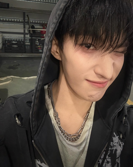 Dokyeom giving cute, scrunchy face