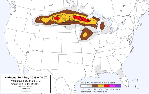 0z Day #Hail Forecast