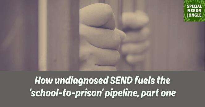 image shows sepia toned hands clutching cell bars
