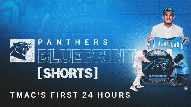 Blueprint [SHORTS]: TMAC's First Day as a Panther *EXTENDED CUT* | Carolina Panthers