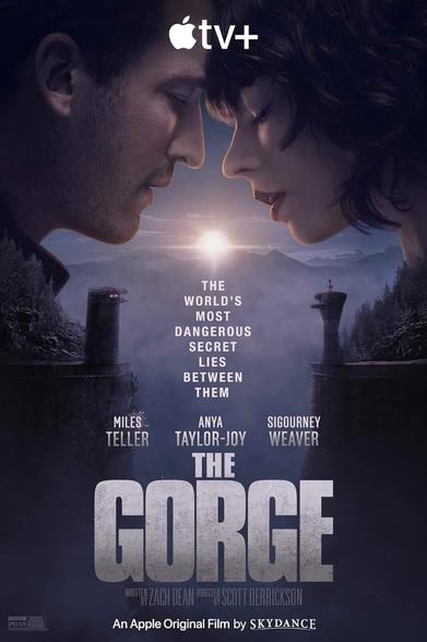 Poster for the 2025 Scott Derrickson motion picture “The Gorge”