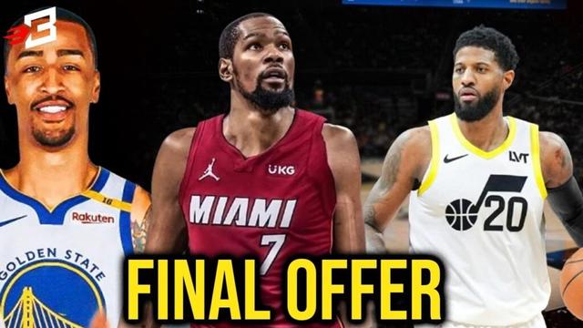 PIPILITIN ng Miami HEAT na Makuha si Kevin Durant May Final OFFER na | John Collins Aagawi ng GSW