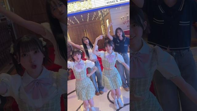 Hoop BNK48 & Lookked CGM48 with Sora Yamazaki & Miyuu Mizushima from @akb48 #AKB48_まさかのConfession