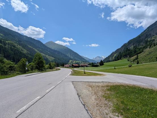 Blick ins Defereggental.