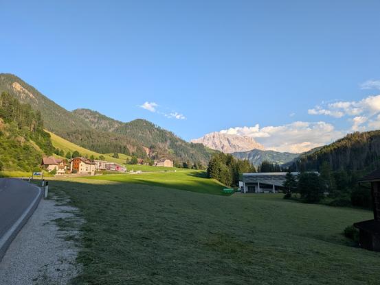 Blick ins Gadertal.