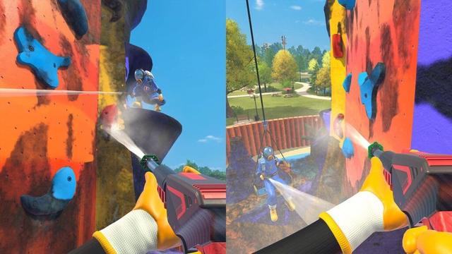 高圧洗浄シム『PowerWash Simulator 2』では高所の汚れに立ち向かう新兵器登場。床用クリーナーや“汚れおかわり”新ギミックなど、多面的パワーアップ - AUTOMATON