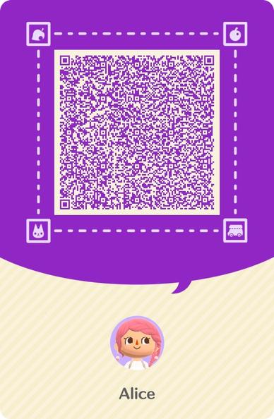 QR code to scan my Camper Card.