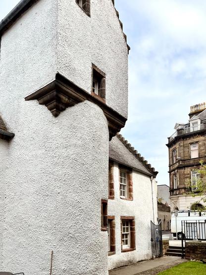 The outside of Abertarff House, the oldest house of Inverness