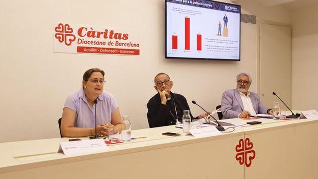Càritas alerta que augmenten les persones en situació irregular (ACN/Nazaret Romero)