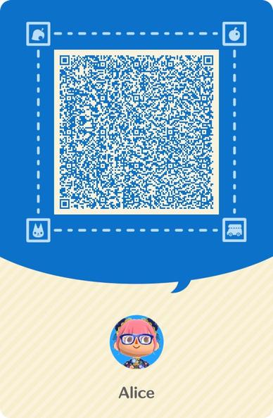 Second QR code to scan my Camper Card.
