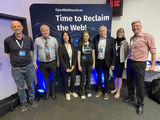 OWS team in Brussels at NGI Forum