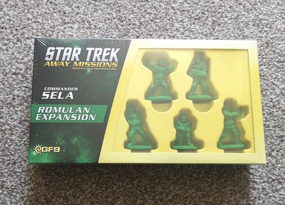 The Romulan expansion pack for Star Trek; Away Missions by Gale Force 9