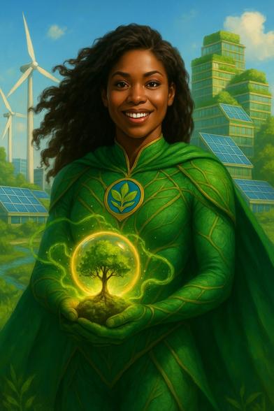 Green Superhero