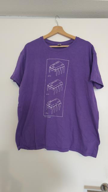 GPN21 untalliertes Shirt in XXL in lila