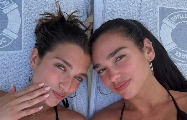 Dua Lipa and Rina Lipa