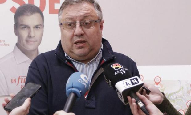 El concejal del PSOE-Zaragoza Alfonso Gómez Gámez. (PSOE)