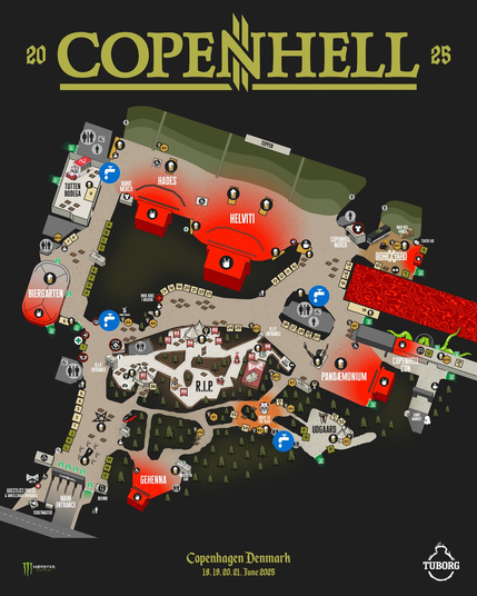Festival map.