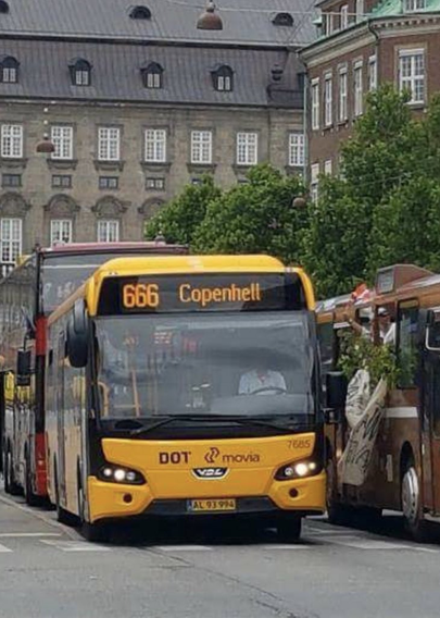 Bus 666 to Copenhell.