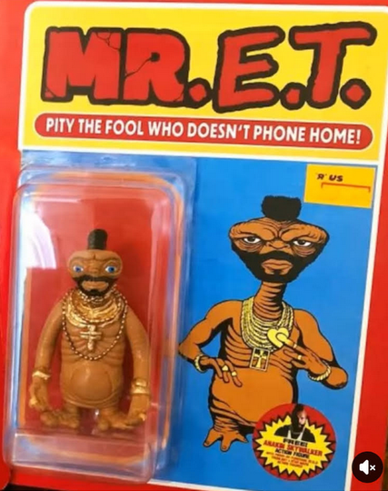 Figurine Mister E T
pity the foom who doesn't phone home