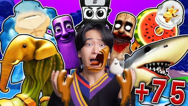 75体すべての『AIの化け物』を見つけて変身した結果がヤバすぎた..ロブロックス【ROBLOX】
