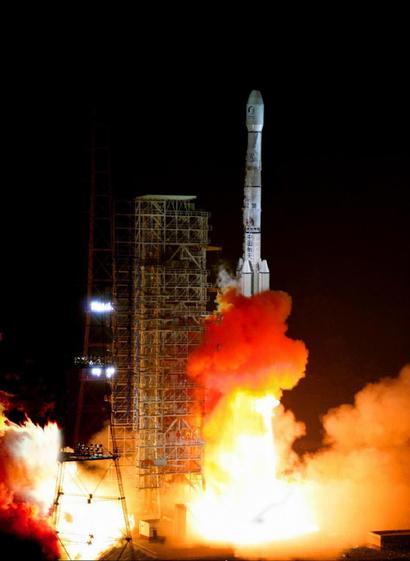 Image of Long March 3 launch vehicle at Launch Complex 3 (LC-3/LA-1) launch site, scheduled for 2025-06-20 12:35