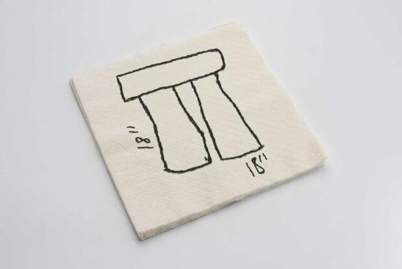 A sketched out image of a Stonehenge-style megalith. The dimensions say 18 inches wide and 18 inches tall.

The is a reference to a joke from the movie Spinal Tap.