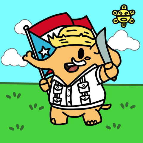 Boristodon dibujado por mi