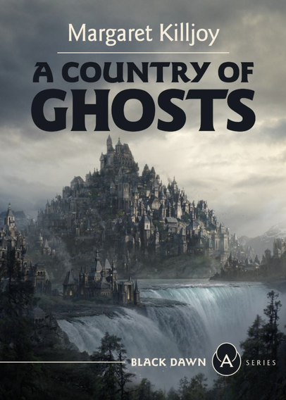 Book cover for A Country of Ghosts by Margaret Killjoy (AK Press), with a gloomy, closely-packed city of spires on a mountain seen from a distance, with a waterfall and fog in the foreground. Dimos Horacki is a Borolian journalist and a cynical patriot, his muckraking days behind him. But when his newspaper ships him to the front, he’s embedded in the Imperial Army and the reality of colonial expansion is laid bare before him. His adventures take him from villages and homesteads to the great refugee city of Hronople, built of glass, steel, and stone, all while a war rages around him. The empire fights for coal and iron, but the anarchists of Hron fight for their way of life. A Country of Ghosts is a novel of utopia besieged that challenges every premise of contemporary society. https://www.akpress.org/countryofghosts.html